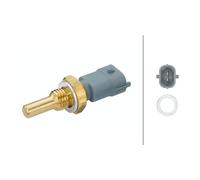 HELLA 6PT 009 107-611 Sensor, oil temperature - 2-pin connector - Bolted - with seal