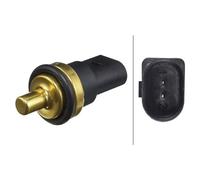 HELLA 6PT 009 309-331 Sensor, coolant temperature - 12V - 2-pin connector - Plugged - with seal - with retaining ring