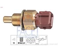 COOLANT TEMPERATURE SENSOR 7.3321 FACET for PEUGEOT CITROËN