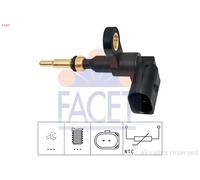 COOLANT TEMPERATURE SENSOR 7.3377 FACET for VW SEAT AUDI SKODA