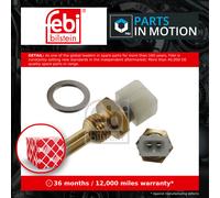 Coolant Temperature Sensor fits BMW 735 E32 3.4 86 to 92 Sender Transmitter Febi