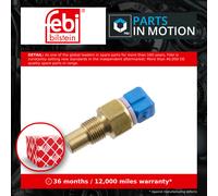 Coolant Temperature Sensor fits PEUGEOT 206 1.4 1998 on Sender Transmitter Febi