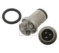 COOLANT TEMPERATURE SENSOR grey 37608 FEBI BILSTEIN for AUDI 80 B3 Saloon A6 C4