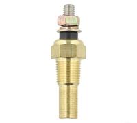 Coolant Temperature Sensor M10 0-150C 1/8 NPT Brass One-Wire Design for Diesel Generator Set Oil and Water Temperature Monitoring Industrial Machinery Maintenance