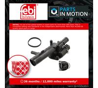 Thermostat with housing 104758 FEBI BILSTEIN for NISSAN DACIA RENAULT SUZUKI