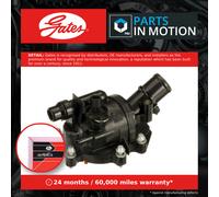 Coolant Thermostat fits MERCEDES A200 1.3 2018 on M282.914 Gates 2822030175 New
