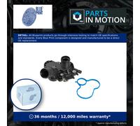 Coolant Thermostat fits VAUXHALL CROSSLAND X 1.2 2017 on Blue Print 3556043 New