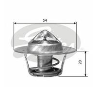 COOLANT THERMOSTAT GATES OE QUALITY REPLACEMENT TH00171G1