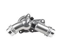 Coolant Thermostat Housing Aluminum Engine Cooling Water Thermostat Compatible With X5 X3 3301 5251 530i M54 E60 11531437040 11531436823 11537509227 11530139877