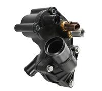 Coolant Thermostat Housing Coolant Thermostat Housing Assembly Replacement 4L5E8A586BB Compatible With For Explorer 2001 2002 2003 2004 2005 4L5E8594AA