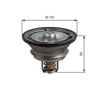 Gates Coolant Thermostat TH51482G1 - Fits Volvo, Renault Trucks - OE 7421746213