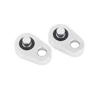 Coolant Transfer Port Block-Off Kit for LS Engines 1997-2014 - Aluminum Alloy Crossover Steam Vent Delete Plate with O-Rings & Bolts, Silver Finish for Front/Rear Cylinder Head Sealing