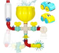 Coolbitz® Baby Bath Toy Water Game Set 27-Piece Bath Waterworks Pipe Toy Set Baby Bath Water Swimming Toy Water | Plastic Water - DIY Waterfall, Fountain, and Shower Bath Toy for Toddlers and Kids