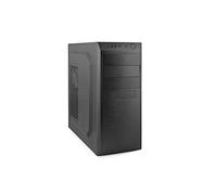 CoolBox F-750 Computer Case Black - Computer Case (PC, ATX, Black, 120 mm, 90 mm, 2.5, 3.5, 5.25 inches)