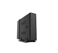 CoolBox IPC-2 Midi-Tower Black 60W PC Case (Mini-Tower, PC, Mini-ITX, Black, 2 Litre, 60 W)