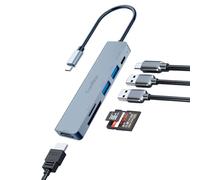 Coolbox MINIDOCK C61 USB-C PD-2USB-A-SD-MSD-HDMI4K