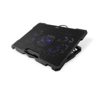 CoolBox Portable Refrigerator Base up to 17.3 Inch with 5 Silent LED Fans with S