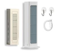 CoolBreeze Pro 2.0 | Portable Air Conditioner Fan - Wireless Bladeless Design(2 PCS White)