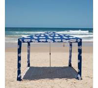 CoolCabanas Beach Cool Cabana Canopy Sun Shade Shelter Tent - 8' x or 6'6''x 6'6'', Easy to Setup, Folds just 3'5'', Perfect for Family and Backyard, UPF 50+, The Original Best, 43ft2