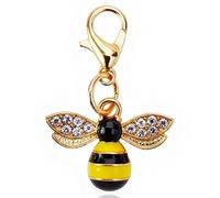 Coolcapis Bag Charms for Womens Handbags Keyring Keychain Cute Lobster Clasp Bee Pendant accessories key chain Charm, Backpacks, key ring handbag charms