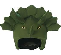 Coolcasc Animals Ski/Snowboard Helmet Cover, One Size Triceratops