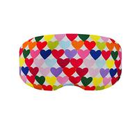 Coolcasc COOLMASC Colour Hearts - Ski Goggle Cover | Protect your skiing goggles in style with a durable cover - The perfect snowboard goggles accessory to prevent scratches and wear - One size