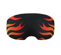 Coolcasc COOLMASC Flames - Ski Goggle Cover | Protect your skiing goggles in style with a durable cover - The perfect snowboard goggles accessory to prevent scratches and wear - One size fits all.