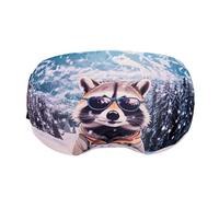 Coolcasc® Coolmasc - Microfibre Ski & Snowboard Goggle Cover, Racoon