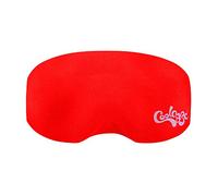 Coolcasc COOLMASC Red - Ski Goggle Cover | Protect your skiing goggles in style with a durable cover - The perfect snowboard goggles accessory to prevent scratches and wear - One size fits all.