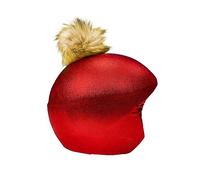 Coolcasc Exclusive Red - Universal Helmet Cover - Christmas accessory for ski - One size fits all