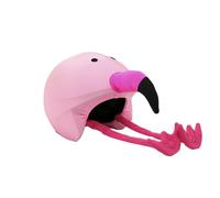 Coolcasc Animals Ski/Snowboard Helmet Cover, One Size Flamingo