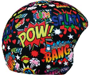 Coolcasc Printed Cool Ski/Snowboard Helmet Cover, Boom