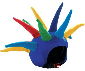 Coolcasc Show Time Ski/Snowboard Helmet Cover, One Size Spike