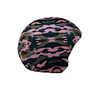 COOLCASC® Universal Fit Helmet Cover, Camouflage | Stretchy lycra fits any helmet, one size fits all, personalise your helmet, easy on & off, gift for kids, cycling gift