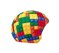 COOLCASC® Universal Fit Helmet Cover - Compatible with Ski & Bike Helmet | Stretchy lycra fits any helmet, one size fits all, personalise your helmet, easy on & off, gift for kids, cycling gift