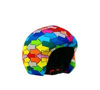 COOLCASC® Universal Fit Helmet Cover - Compatible with Ski & Bike Helmet | Stretchy lycra fits any helmet, one size fits all, personalise your helmet, easy on & off, gift for kids, cycling gift