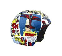 COOLCASC® Universal Fit Helmet Cover - Compatible with Ski & Bike Helmet | Stretchy lycra fits any helmet, one size fits all, personalise your helmet, easy on & off, gift for kids, cycling gift