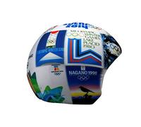 COOLCASC® Universal Fit Helmet Cover - Compatible with Ski & Bike Helmet | Stretchy lycra fits any helmet, one size fits all, personalise your helmet, easy on & off, gift for kids, cycling gift