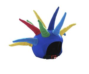 COOLCASC® Universal Fit Helmet Cover - Compatible with Ski & Bike Helmet | Stretchy lycra fits any helmet, one size fits all, personalise your helmet, easy on & off, gift for kids, cycling gift