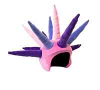 COOLCASC® Velvet Spike - Universal Fit Ski Helmet Cover - Customise your kids ski helmet with a fun and cute protective cover - snowboarding & skiing accessories - One size fits all