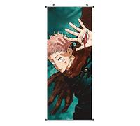 CoolChange Jujutsu Kaisen scroll | Kakemono made of fabric | poster of 100x40cm | theme: Yuji Itadori