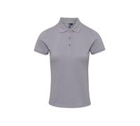 Coolchecker Plus Polo Shirt Premier Silver M