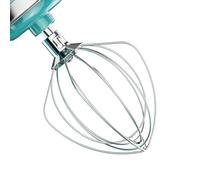 Coolcook Stainless Steel 6-Wire Whip Whisk Attachment, Fits for Kitchen Aid Accessories and Attachments 4.5-5qt Title-Head Stand Mixer, Replacement for Kitchen Aid Whisk Egg Whisk, 2301
