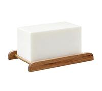 CoolCrafts White Soap Base Melt and Pour Soap Making Block, Easy to Cut - 1Kg