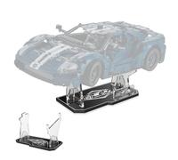 cooldac Acrylic Display Stand Compatible with Lego 42154 Technic Ford Gt Kit, Clear Individual Compatible with Lego 42154 (Display Stand Only, Model Not Included)