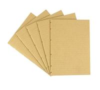 CooLeathor Leather Journal Refills, Kraft, Ruled, 120 Sheets, 6"x8"