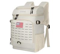 Cooler Backpack, 30 Can Backpack Cooler 4-Sided Cold Retention Technology, Lightweight & Hands-Free for Beach, Camping, Hiking, and Tailgating