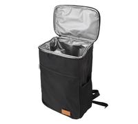 Cooler Backpack, Large Capacity Water Proof Double Shoulder Insulated Cooler Backpack Insulated Bag for Outdoor Camping (Black)