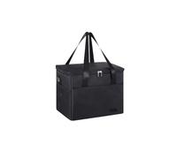 Cooler Bag 10L 25L 30L Thicken Cooler Bag Folding Fresh Keeping Waterproof Nylon Steak Outdoors Picnic Drinks Insulation Thermal Bag Ice Pack For Food And Drink(Black,M 16L)