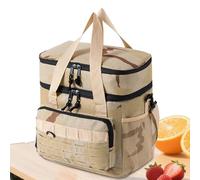 Cooler Bag,19L Lunch Pack Tote Box | Travel Cooler Bag - for Fishing Outdoor Car Truck Camping Pool Work Road Trip Golf Beach Activities